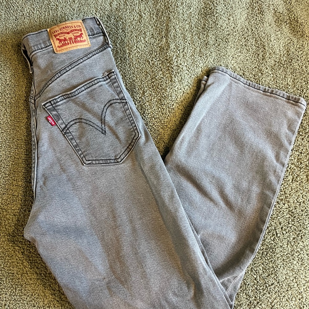 Levi's Gray Denim Jeans